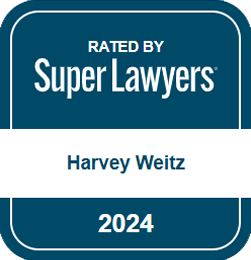 Rated by Super Lawyers, Harvey Weitz, 2024