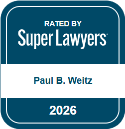 Rated by Super Lawyers, Paul B. Weitz, 2026